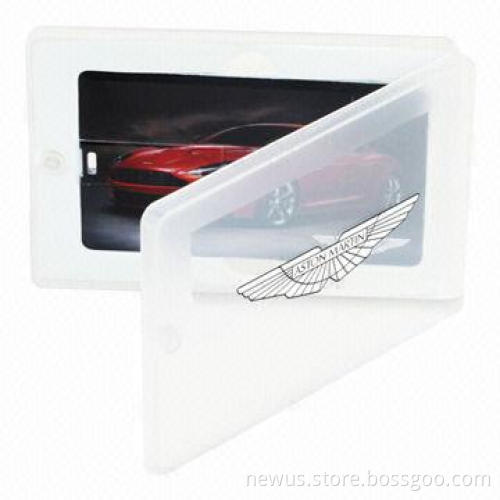 Classic Promotional Card USB Flash Drives, Both Sides Full Color, Customized Logo Available